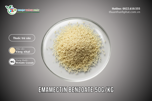 Insecticide EMAMECTIN BENZOATE 50G/KG - RHOLAM 50WP