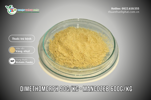 Fungicide DIMETHOMORPH 90G/KG + MANCOZEB 600G/KG - SPENDORA 690WP