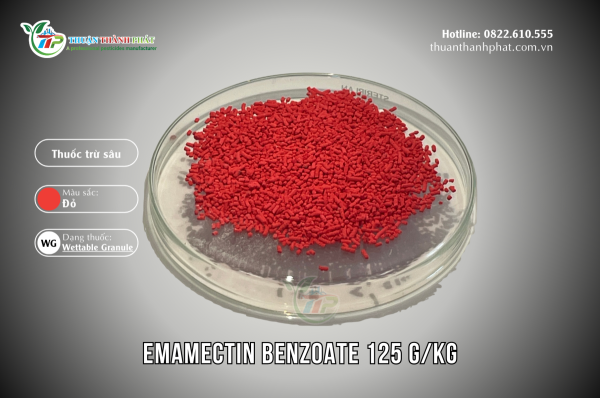 Thuốc trừ sâu EMAMECTIN BENZOATE 125G/KG