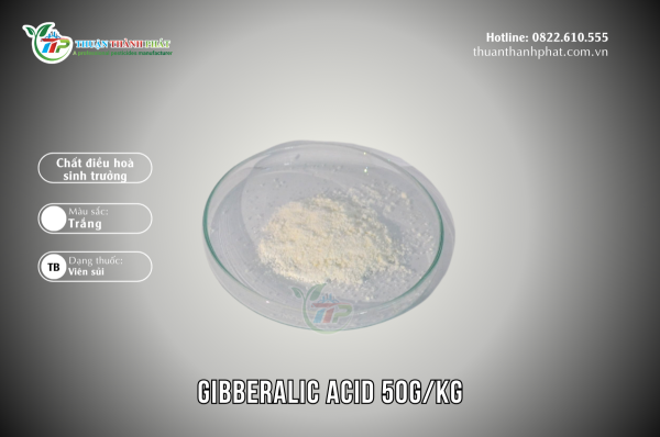 Plant Growth Regulator GIBBERALILC ACID 50G/KG - MEGAFARM 50T